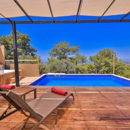 Supper Luxury With Private Pool In Antalya فيلة *